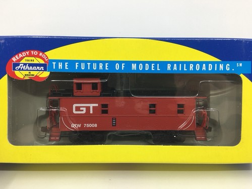 HO Athearn RTR 7405 Grand Trunk Western Cupola Caboose GTW #75008 | Condition: Used