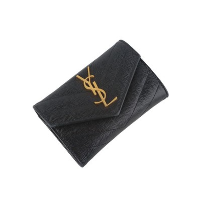 Porte-cartes Saint Laurent Cassandra Matelassé 414404 132630806 remise