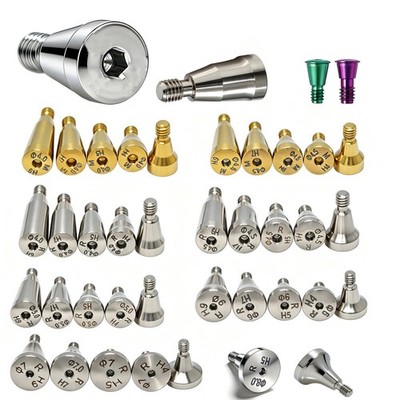 US Dental Prosthetic Healing Abutment/Cover Screw For Hiossen ET III SA Implants