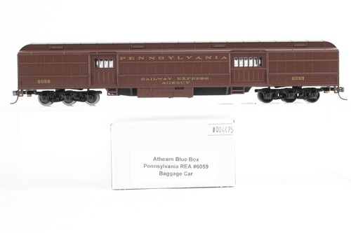 Coche de equipaje Athearn Blue Box HO Pennsylvania PRR #6059 Railway Express Agency | Condition: Used