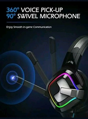 ZIUMIER Gaming Headset with Noise Canceling Microphone - Picture 4 of 7