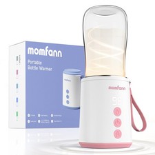 MOMFANN Portable Bottle Warmer, Travel Baby Bottle Warmer for Breastmilk On The