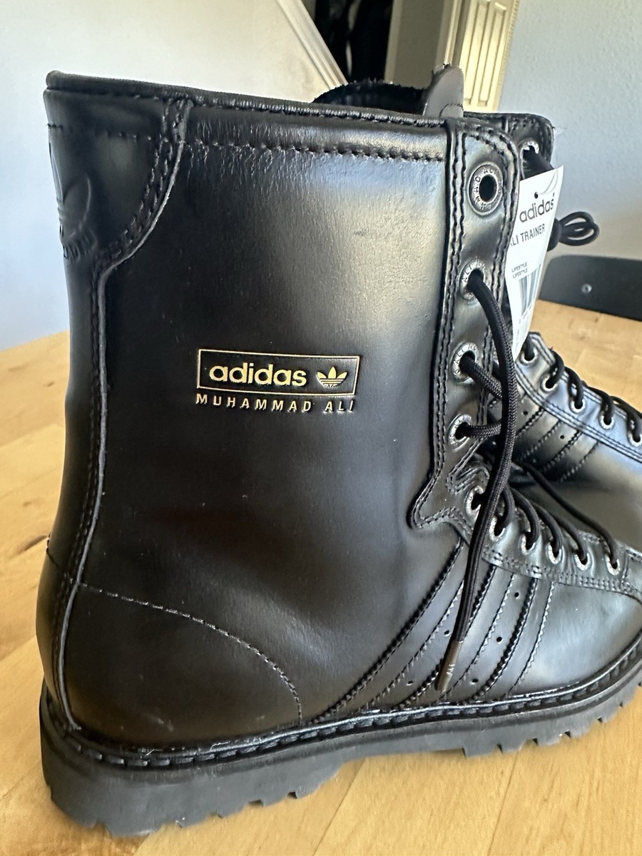 2005 DEADSTOCK Adidas Ali Trainer Combat Boots Men display picture 1