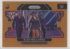 2022 Panini Prizm WWE Orange Prizm 99/99 Elektra Lopez #71 6q5