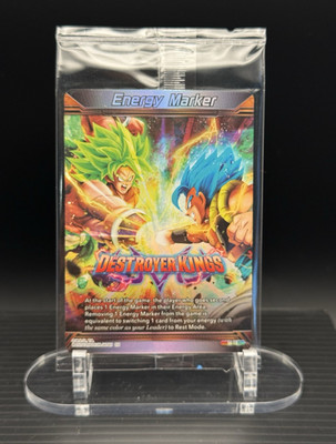 Dragon Ball Super Destroyer Kings Energy Marker M-19 Chase - Sealed