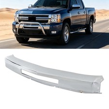 Face Bar For Chevy Silverado 1500 2007-2013 Chrome Steel Front Bumper Impact Face Bar For Chevy Silverado 1500 2007-2013 Chrome Steel Front Bumper Impact