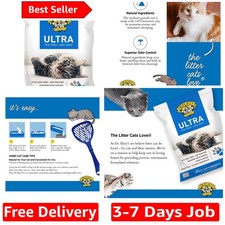 Ultra Unscented Clumping Clay Cat Litter 18 lb Bag