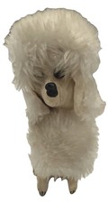 VTG Kamar Japan 1966 1960  s 60  s Sitting Plush Poodle Dog Collectible Retro READ