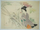 Japanese Woodblock Print 1903 Original Kuchi-e by Tsutsui Toshimine 0415G6