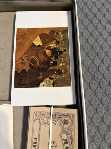 Vintage MASTERPIECE Parker Brothers Classic Art Auction BRETTSPIEL 1970 KOMPLETT - Bild 10 von 11