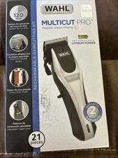 Wahl Multi-Cut Pro Clipper Kit de corte de pelo inalámbrico recargable 110 220 voltios G