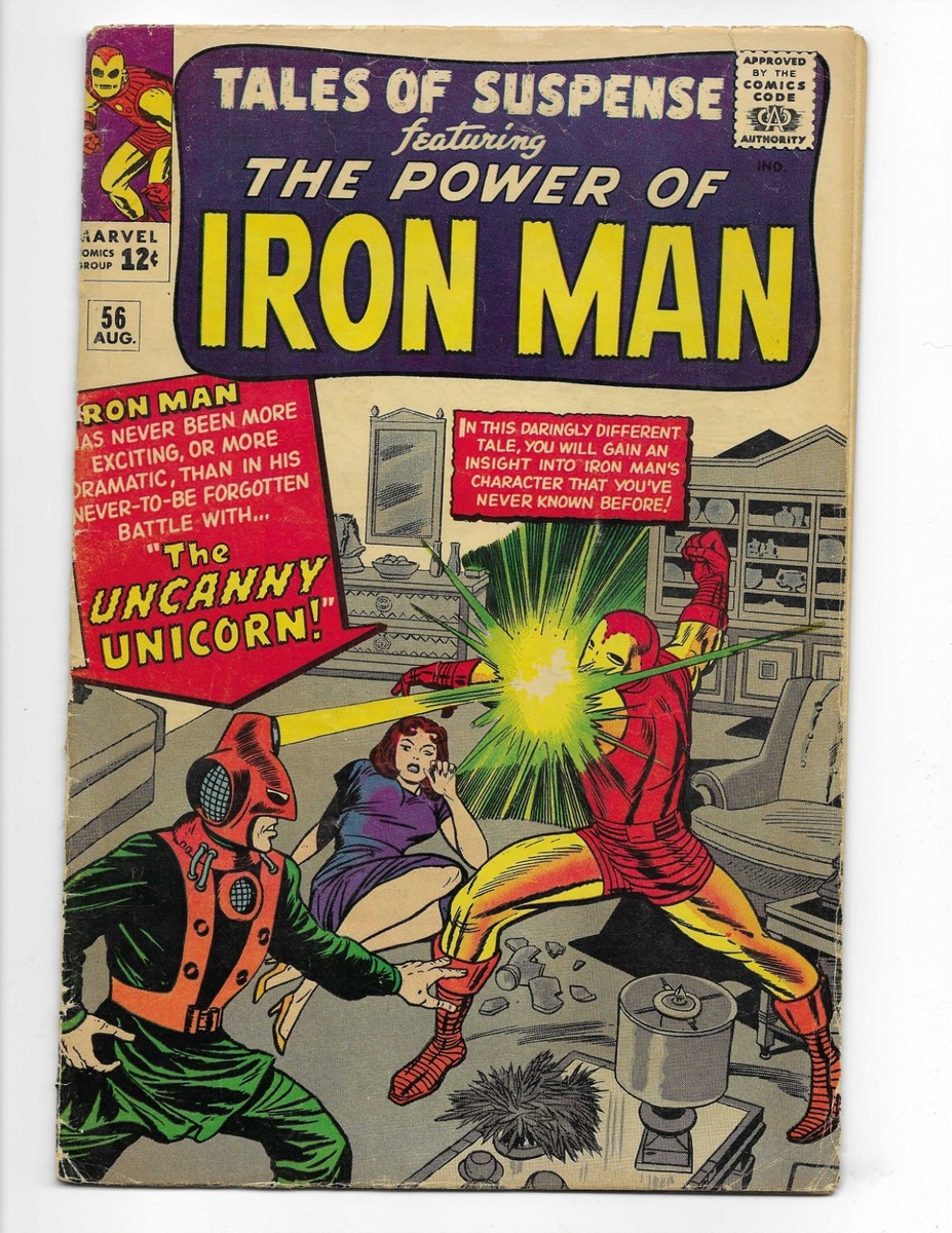 Tales Of Suspense 56 1964 Marvel Comics VG 4.0 Iron Man 1st App
