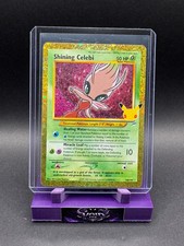 Shining Celebi Pokemon 30th Celebration 106/105 Gold Holo Classic Collection NM