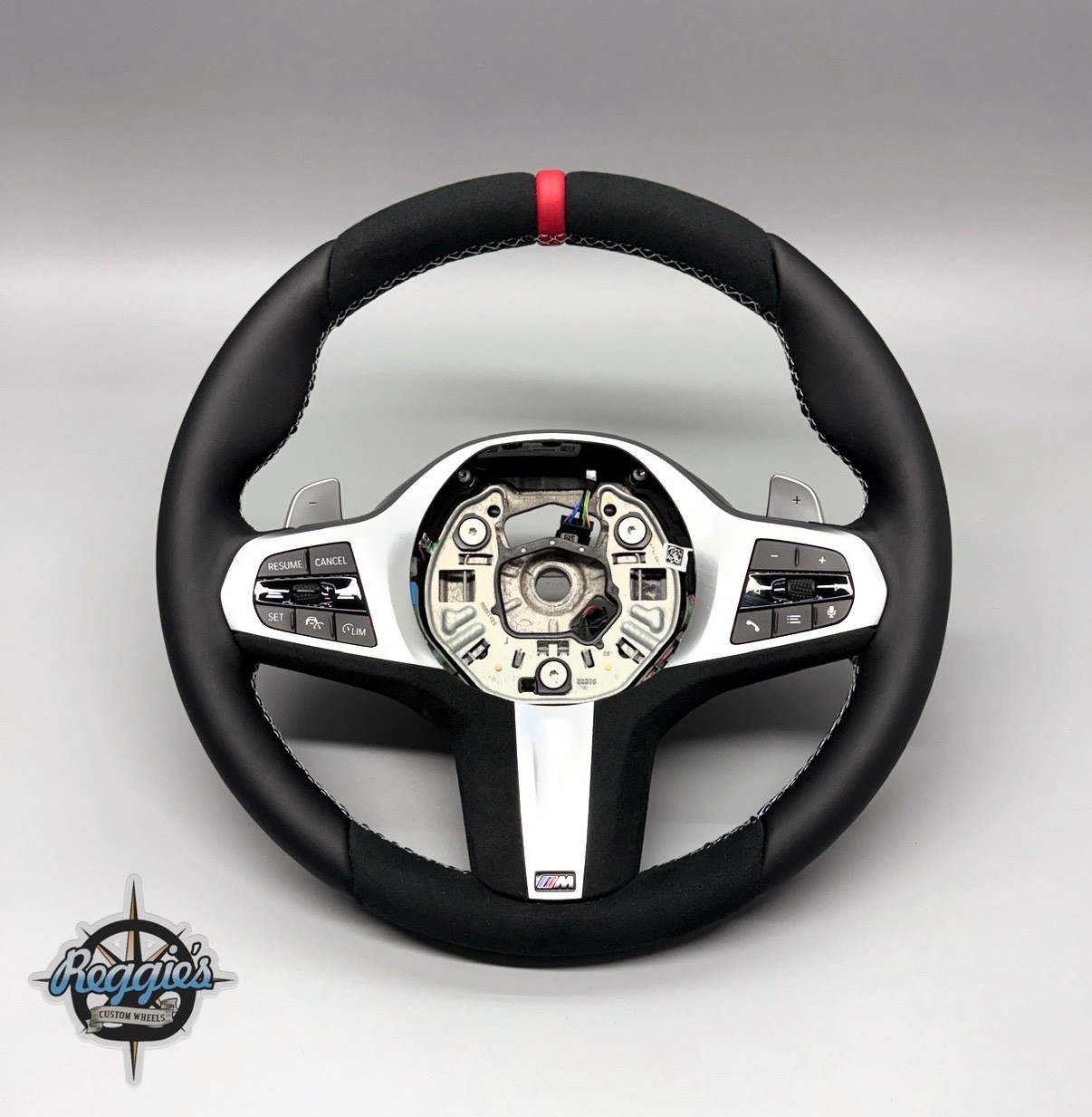 BMW G20 G21 G23 G22 G30 G05 G07 G02 Steering Wheel Alcantara