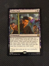 Parker Luck SPM 0060 Rare Magic the Gathering Marvel's Spider-Man
