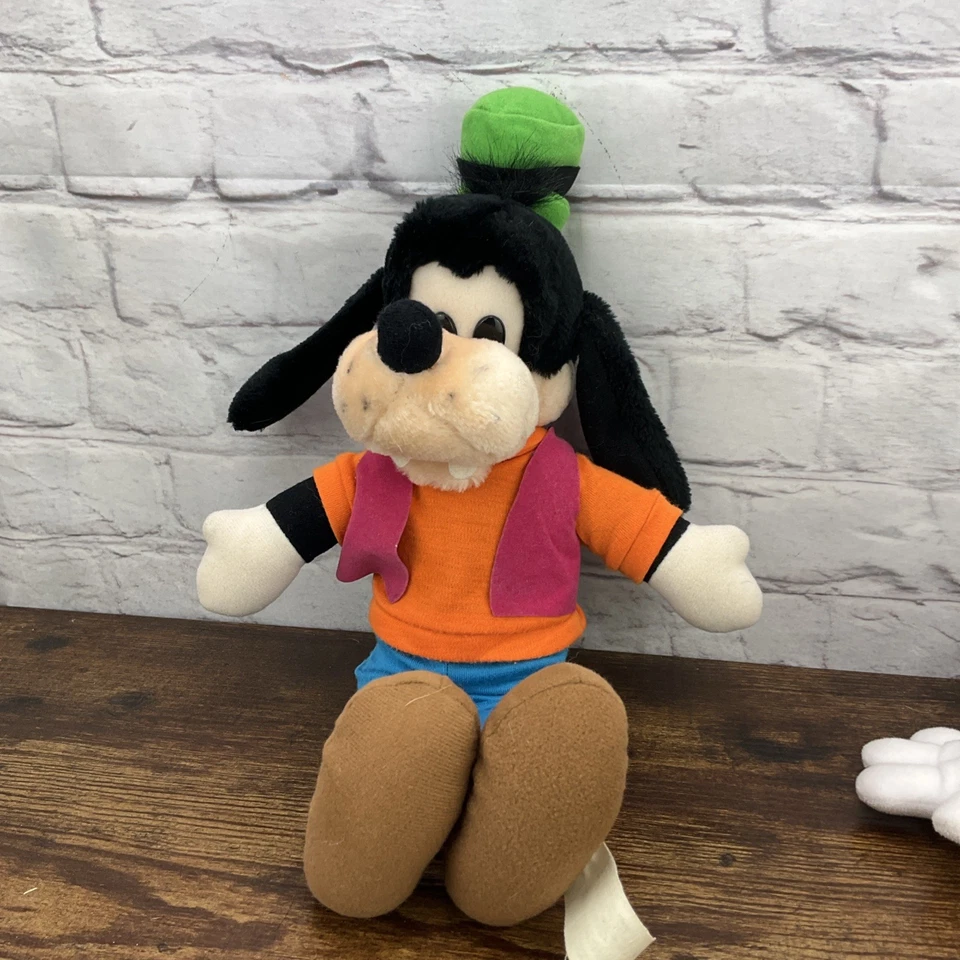 Goofy Y Mickey Mouse Peluche 12" Muñeca Peluche Walt Disney Foto 2 de 4