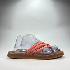 Sanuk Yoga Sandy Sugar Coral Flip Flops Comfort Sandals 1112830 Women  s Size 9