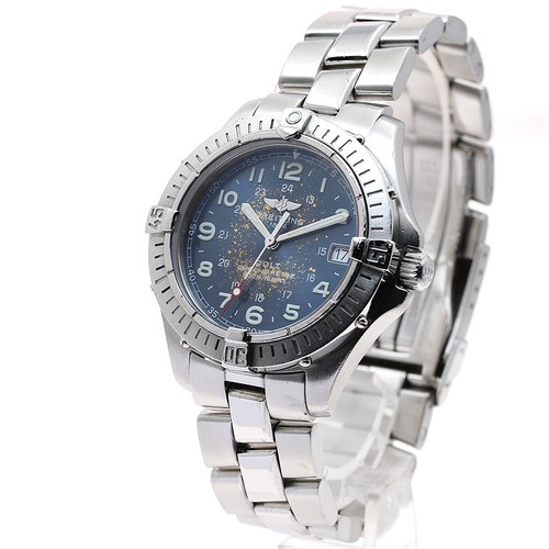 BREITLING Colt A74350 Date blue Dial Quartz Boy's Watch_901352 - Picture 3 of 7