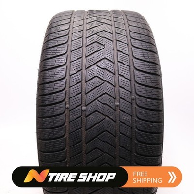 Set of 2 Used 325/40R22 Pirelli Scorpion Winter MO1 - 114V - 5/32