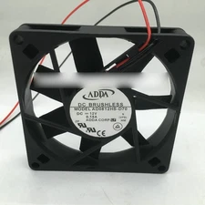 1PCS New ADDA AD0812HS-D70 DC12V 0.18A 2-wire chassis power mute fan#QW
