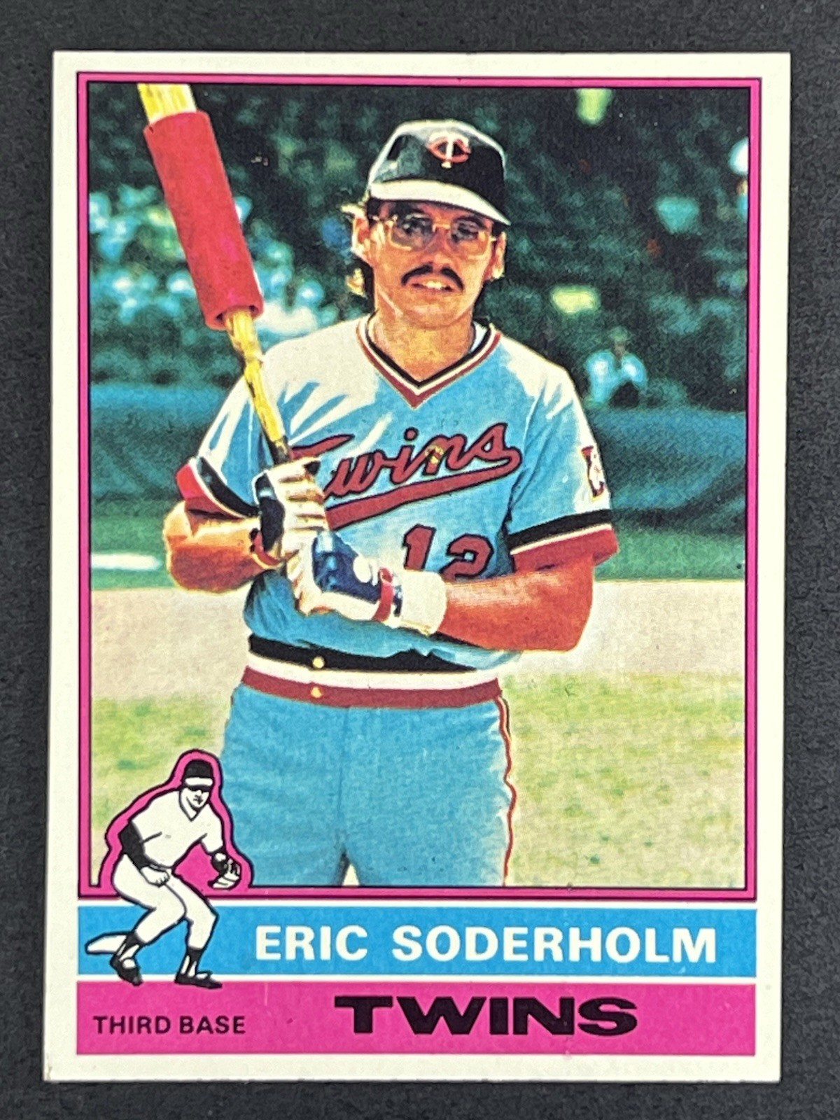 1976 Topps  Eric Soderholm Minnesota Twins #214