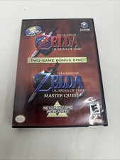 Zelda Ocarina of Time Master Quest Nintendo GameCube CIB Manual Untested