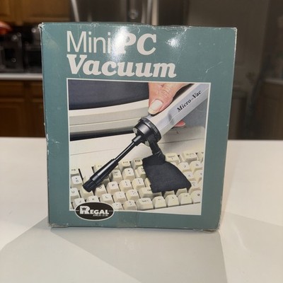 Vintage Mini-Vac - Cleaner - Electronics Duster Open Box Manual