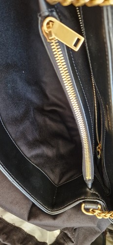 YSL Medium Loulou Black Leather Gold Hardware Immaculate - Picture 6 of 11