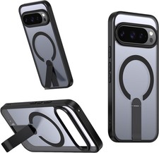 Magnetic Case Designed for Google Pixel 10 Pro XL Adjustable Stand Metal Kicksta