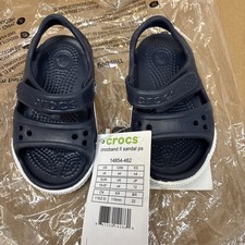 Image of Crocs Crocband 2 Sandals Toddler UK C4 Blue / White / Red