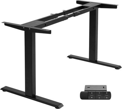 Dual Motor Electric Adjustable Standing for up to 70.8 x31.5  Table Tops,