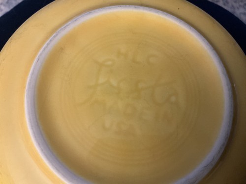 Gelbe Fiesta 7" Müslischalen 3er Set - Bild 2 von 5