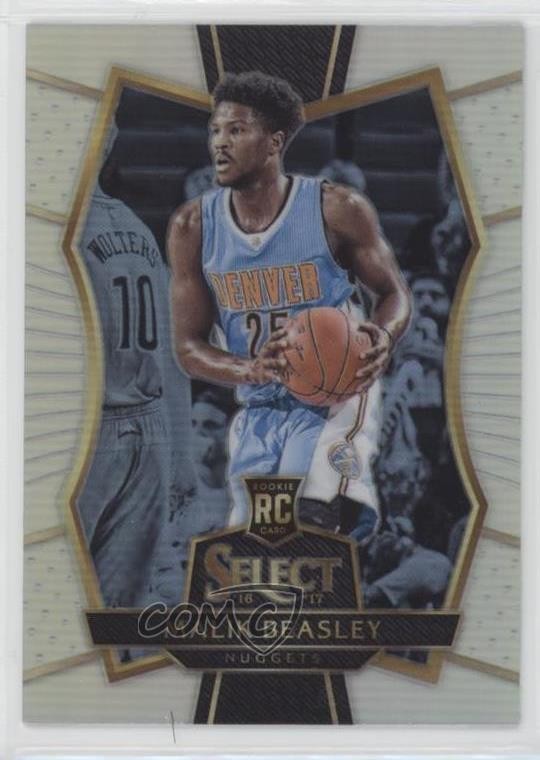 2016 Panini Select Premier Level Silver Prizm Malik Beasley #176 Rookie RC uk2
