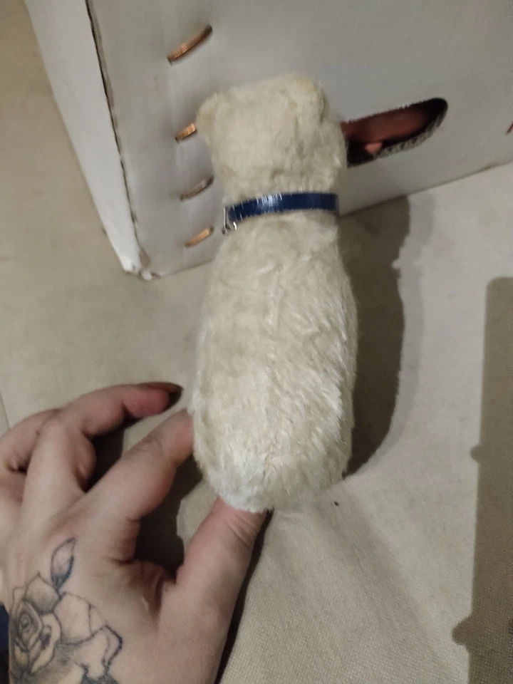 Peluche ours vintage en mohair – style ancien années 50 – collection - Photo 3/3