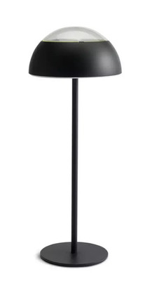 Habitat Solar schwarze Metall Tischlampe - NEU in offener Verpackung