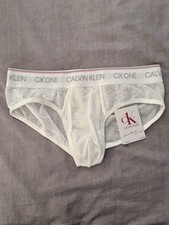 Calvin Klein CK One White Mesh Hip Brief XL Men’s Underwear