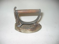 Antique Victorian Cast Iron “Sensible  Detachable Handle Flat Iron