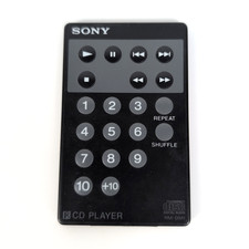 Sony RM-DM7 Discman Remote Control OEM Slim Card Good Front - Untested