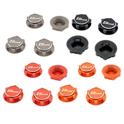4pcs 17mm Hex Rad Muttern Set Für 1/8 Skala RC Auto Off Road Auto Klettern