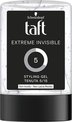 Schwarzkopf, Taft Extreme Gel Men's Hair Gel - Up to 24 Hours - Vegan, 300 ml