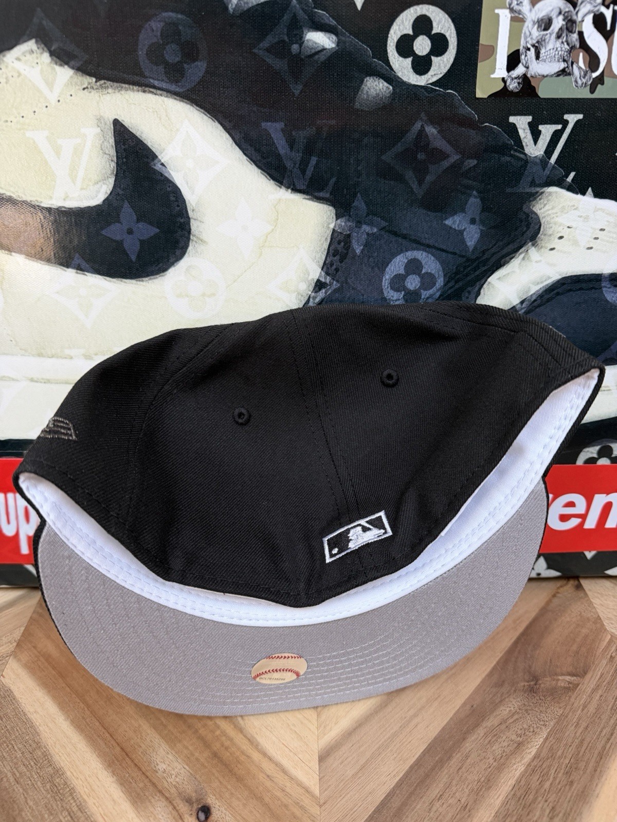 New Era Hat Club Wilder Phillies Reflective Pack Black Cat 4 3m 7 3/8 Sold Out image 5