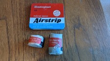 Vintage Elastoplast Tin with 2 x Boots Open Wove bandages in original packaging.