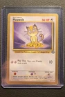 Pokémon Meowth- Fruit Roll Ups- Gold border Promo 56/64 Jungle