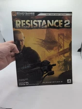 Resistance 2 Bradygames Official Strategy Guide w/ Poster