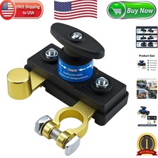 Battery Disconnect Switch 12V 24V Heavy Duty Shut Off Quick Cut Off RV Car Boat