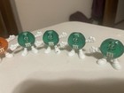 Vintage M & M Christmas Lights Icicle Cover Pencil Toppers Toy Lot Of 12 — photo 7