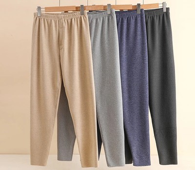 New Large Size Merino Wool Long Johns Thermal Underwear Pants Men's Baselayer Ma