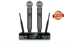 Microfonos Inalambricos Profesionales Professional Recargables Presentadores NEW