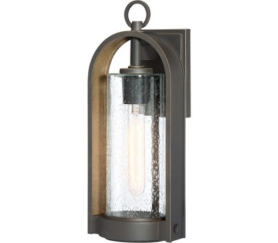 Minka Lavery Kamstra Outdoor Wall Sconce, 1-Light 60 Watts, Oil Rubbed Bronze