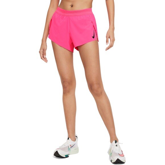 Nike Women's Run AeroSwift DRIFIT ADV Olympic Shorts Pink XL OUT for